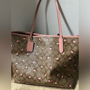 Coach Valentine’s Day edition tote